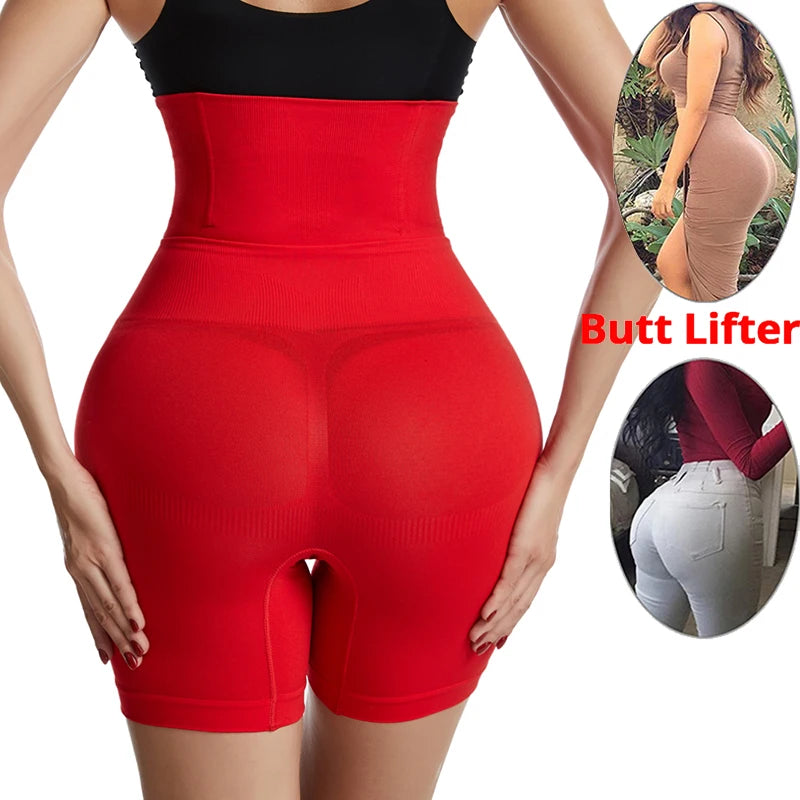 cinta modeladora de alta cintura da CXZD, projetada para controlar a barriga, levantar os quadris e o bumbum, proporcionando uma silhueta mais esbelta. Essa peça de shapewear é ideal para modelar o corpo, oferecendo suporte e conforto.