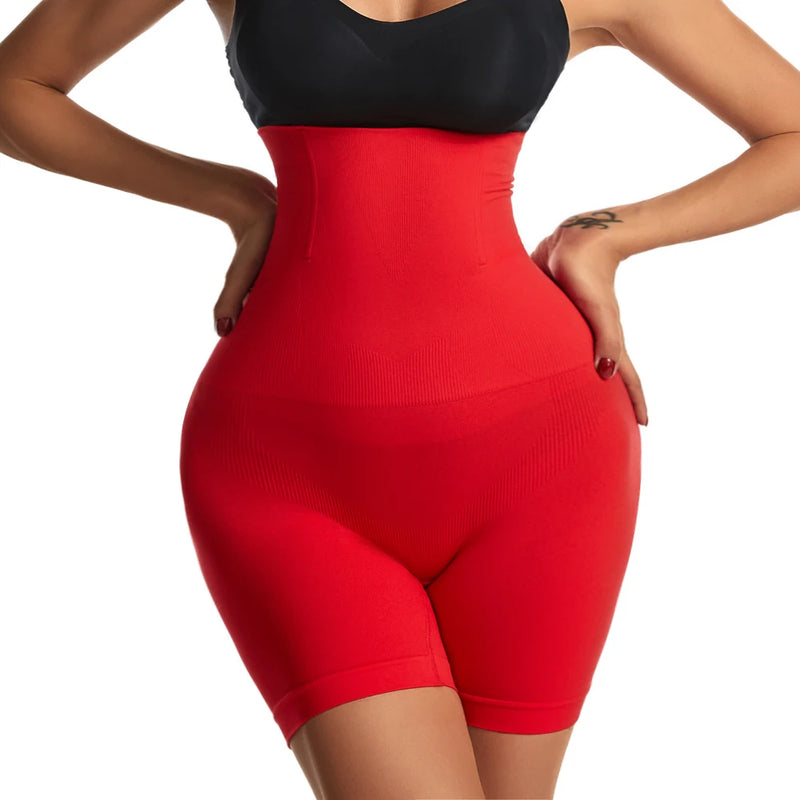 cinta modeladora de alta cintura da CXZD, projetada para controlar a barriga, levantar os quadris e o bumbum, proporcionando uma silhueta mais esbelta. Essa peça de shapewear é ideal para modelar o corpo, oferecendo suporte e conforto.