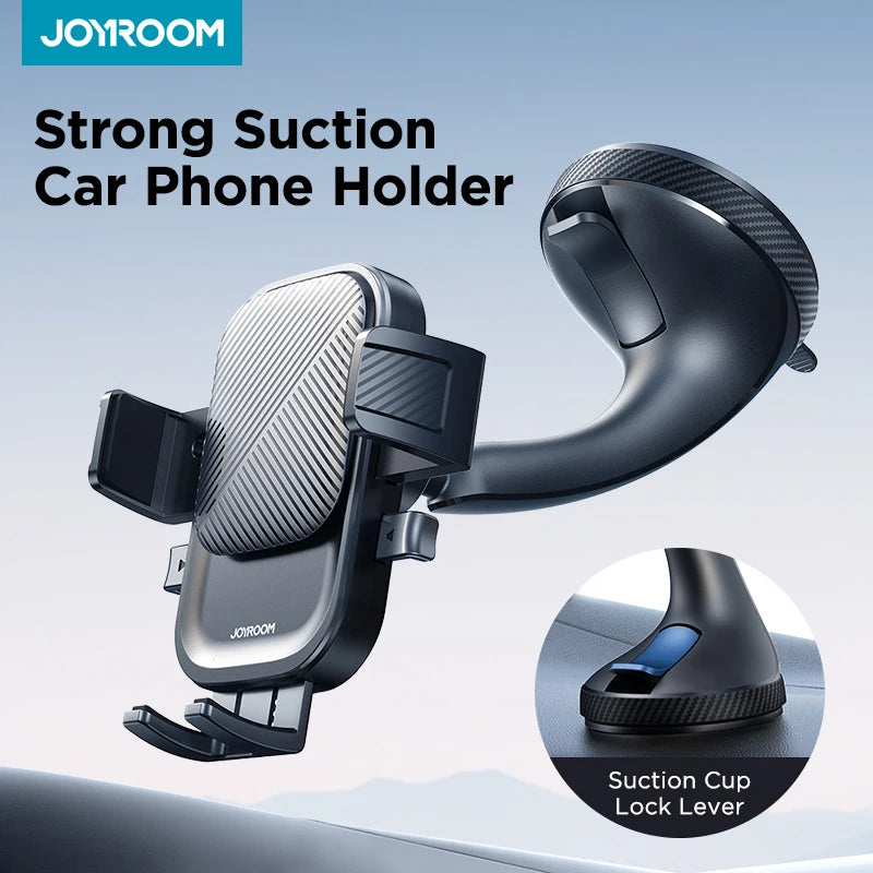 🌟 "Joyroom Car Phone Holder Mount: A solução perfeita para uma viagem segura e sem preocupações!" 🚗📱✨