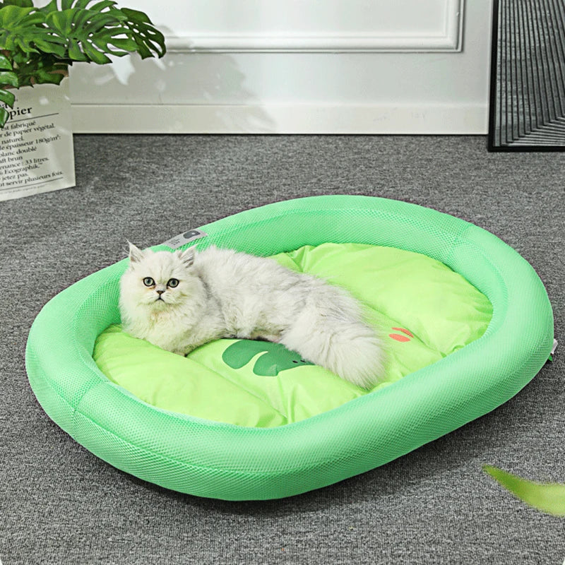 MADDEN Almofada de Verão Refrescante para Cama de Gato de Estimação Almofada de Gelo para Cachorro para Cães Filhotes Gatos Canil de Estimação de Alta Qualidade Fresco Frio