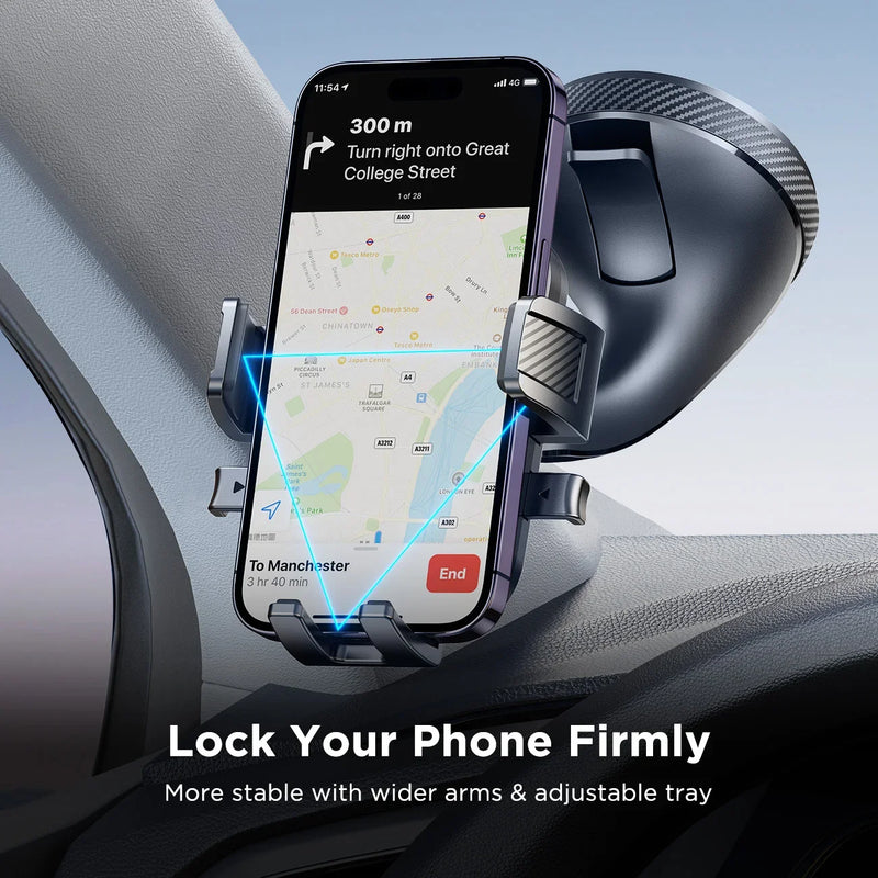 🌟 "Joyroom Car Phone Holder Mount: A solução perfeita para uma viagem segura e sem preocupações!" 🚗📱✨