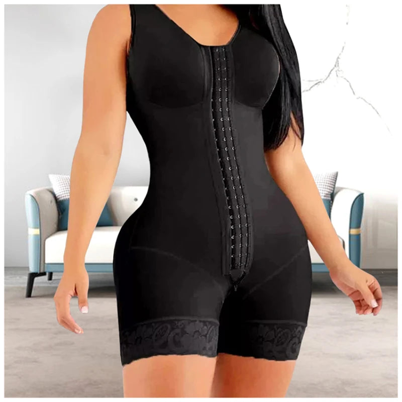 "Redutor e Modelador para Mulheres Slim Body Shaper Mulheres Sexy Underwear Lingeries para Mulheres Zero Belly Modeling Strap Fajas Colombianas".