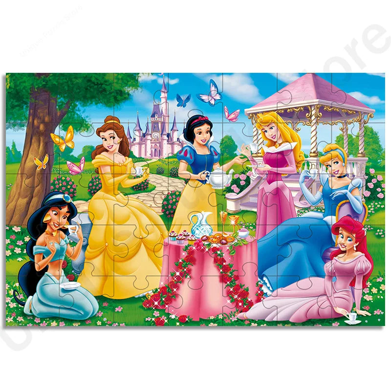 35/300/500/1000 Peças Quebra-Cabeça Disney A Bela e a Fera para Montar e Descomprimir. Como posso ajudar você a escolher o melhor quebra-cabeça para sua diversão?n Puzzles Toy for Adult Kid Home Decoration